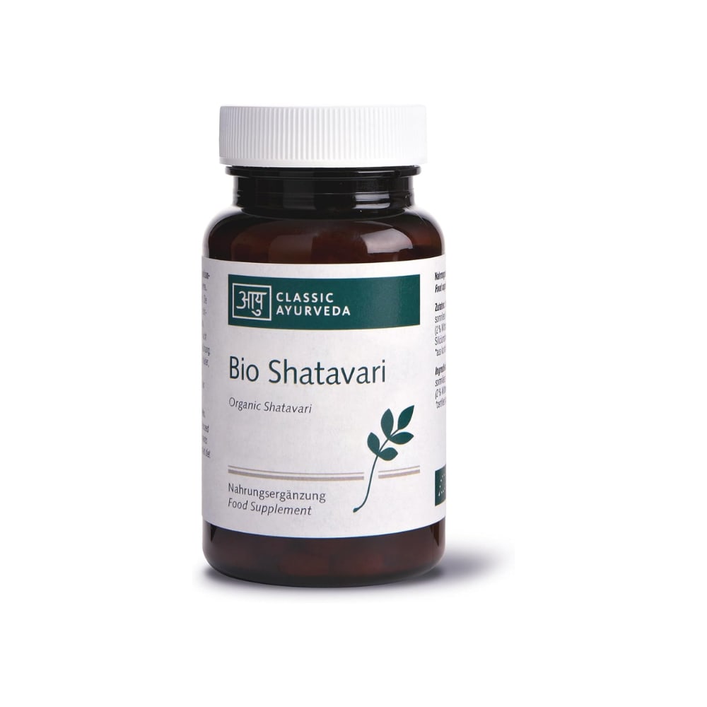 Envase de Classic Ayurveda Bio-Shatavari