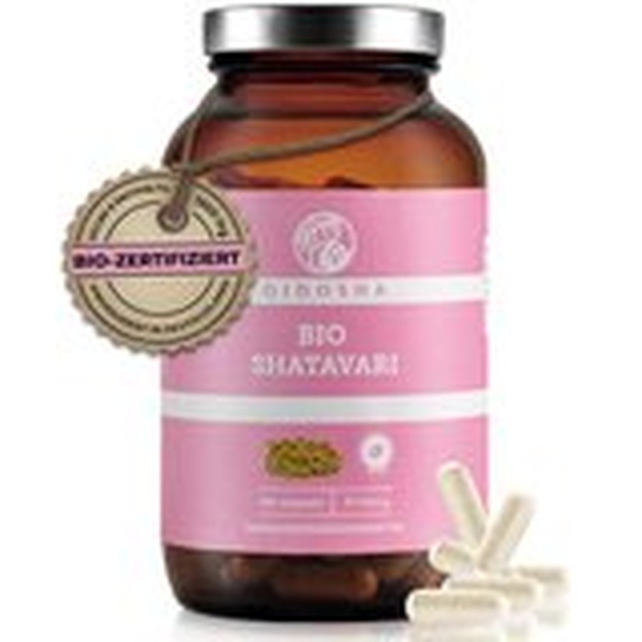 Frasco de vidrio de QIDOSHA Bio Shatavari